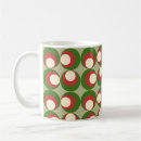Search for mid century modern christmas mugs Green