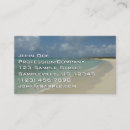 Search for beach scene business cards Tropical