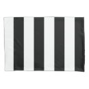 Search for black and white stripes pillowcases Stylish