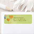 Search for two hearts return address labels Cute
