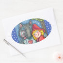 Search for red wolf stickers Girl