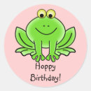 Recherche de cute frog stickers Anniversaire
