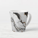 Search for black and white marble mugs Gold