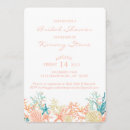 Search for under the sea bridal shower invitations Watercolor