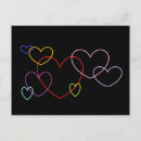 Search for hearts background postcards Colourful