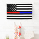 Search for thin blue line banners Police