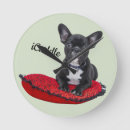 Search for french bulldog clocks Puppy