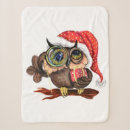 Search for christmas owl blankets Bird
