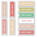 Search for merry bright stickers Typography