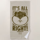 Search for funny movie beach towels Warner brothers