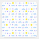 Search for cloudy square stickers Weather