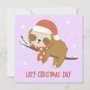 Search for lazy christmas cards Winter
