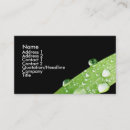 Search for rain drop business cards Droplets
