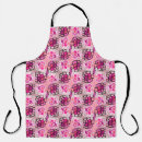Search for kitchen pop art pattern aprons For her