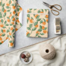 Search for orange fruit wrapping paper Cute