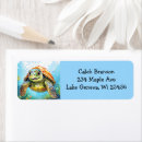 Search for swimming return address labels Blue