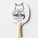 Recherche de cat tennis de table Dessin animé