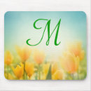 Recherche de jaune tulipe tapis souris Tulipes
