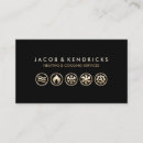 Search for heating business cards Cooling