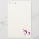 Search for unicorn stationery paper Fairytale