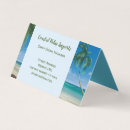 Search for scene business cards Palm trees