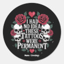 Search for funny tattoo stickers Retro