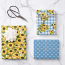 Search for sunflowers wrapping paper Sunflower pattern