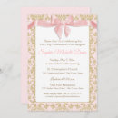 Search for pink damask first communion invitations Holy