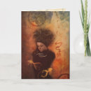 Recherche de poisson rouge vœux cartes Aquarelle