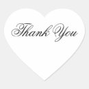 Search for thank you wedding stickers Heart