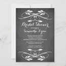 Search for flourish bridal shower invitations Elegant