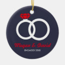 Search for engagement ring ornaments Bridal shower