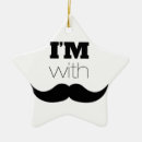 Recherche de moustache ornements Noir