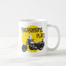 Recherche de motard drôle tasses Cavalier