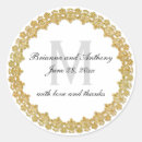 Search for fiftieth anniversary wedding stickers Elegant