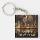 Search for new year keychains Happy