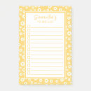 Search for yellow post it notes Daisies