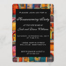 Search for unique housewarming party invitations Colourful