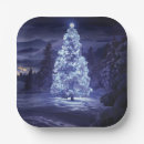 Search for christmas tree paper plates Santa