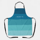 Search for blue striped aprons Modern