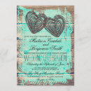 Recherche de deux coeurs invitations Bois