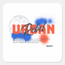 Search for urban graffiti stickers Typography