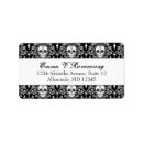 Recherche de dia de los muertos return address labels Crâne à sucre