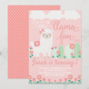 Search for llama party invitations Summer