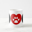 Search for wolf paw mugs Dog