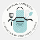 Search for retro address stickers Blue