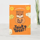 Search for squirrel halloween cards Pumpkin