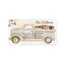 Search for box return address labels Truck