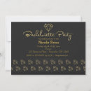 Recherche de gold bachelorette party invitations Diamant