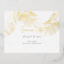 Recherche de feuille tropical invitations Couple